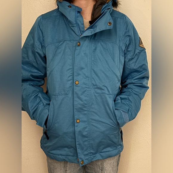 Women’s Snowboard Coat Bonfire TuffDry Mystic Heat - GOLD 20k-15k - Picture 2 of 12